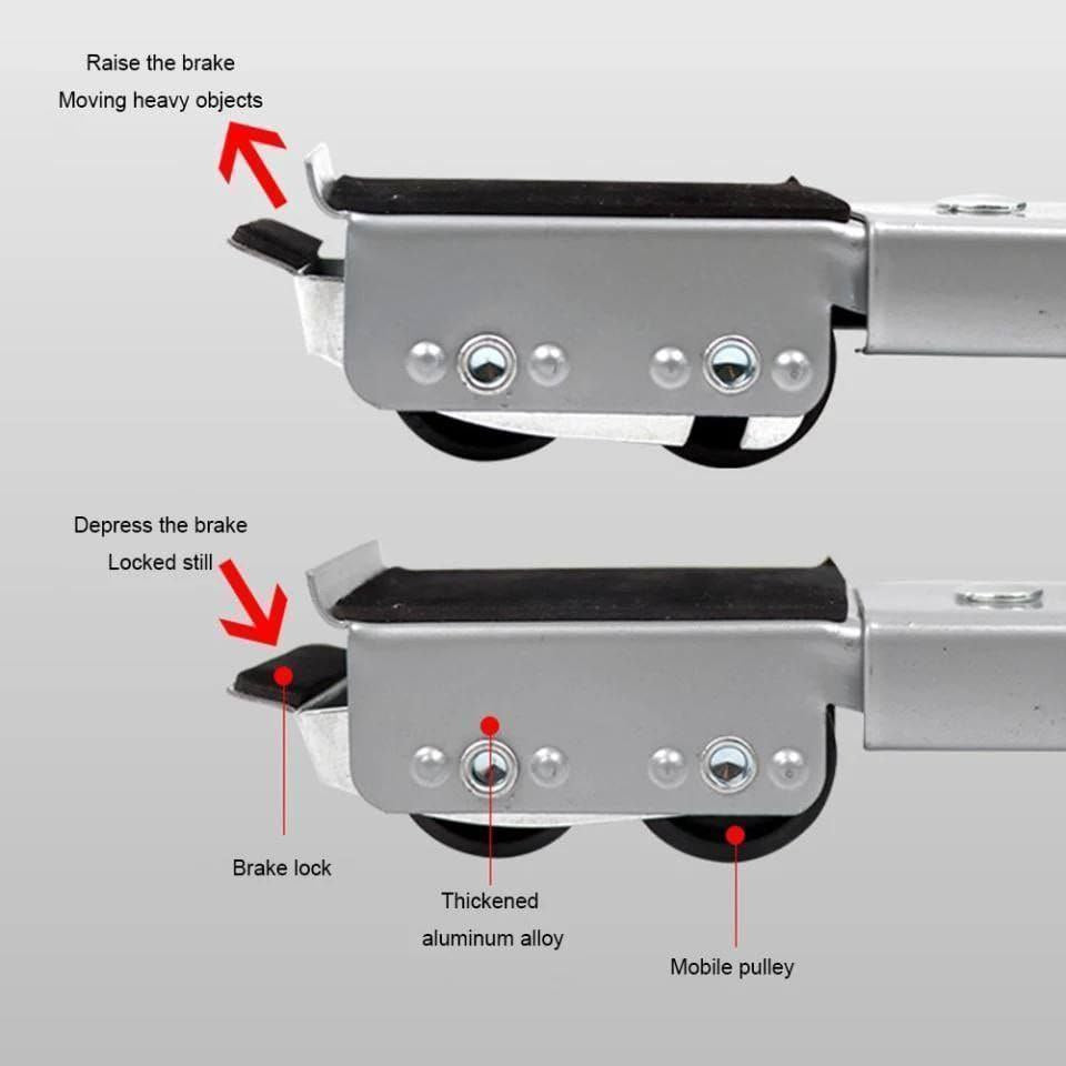 استاند الغسالة والعفش المتحرك - قابل للتعديل