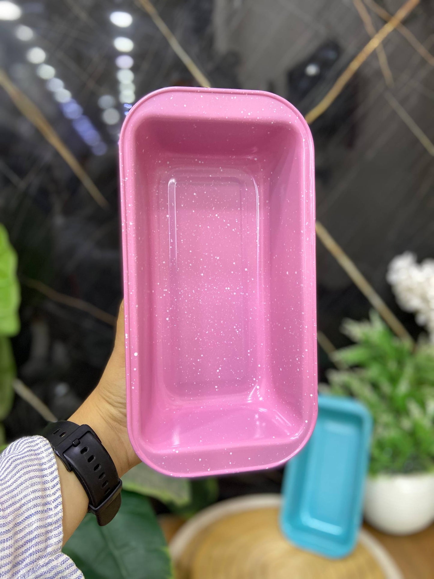 قالب توست وكيك مستطيل - جرانيت معدن ثقيل