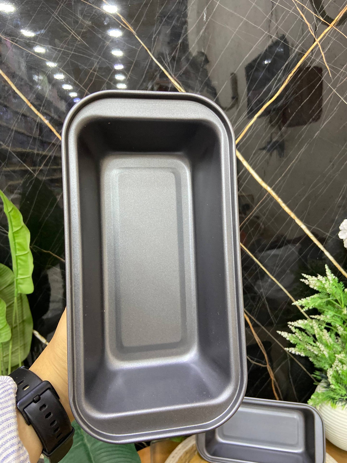 قالب توست وكيك مستطيل - جرانيت معدن ثقيل